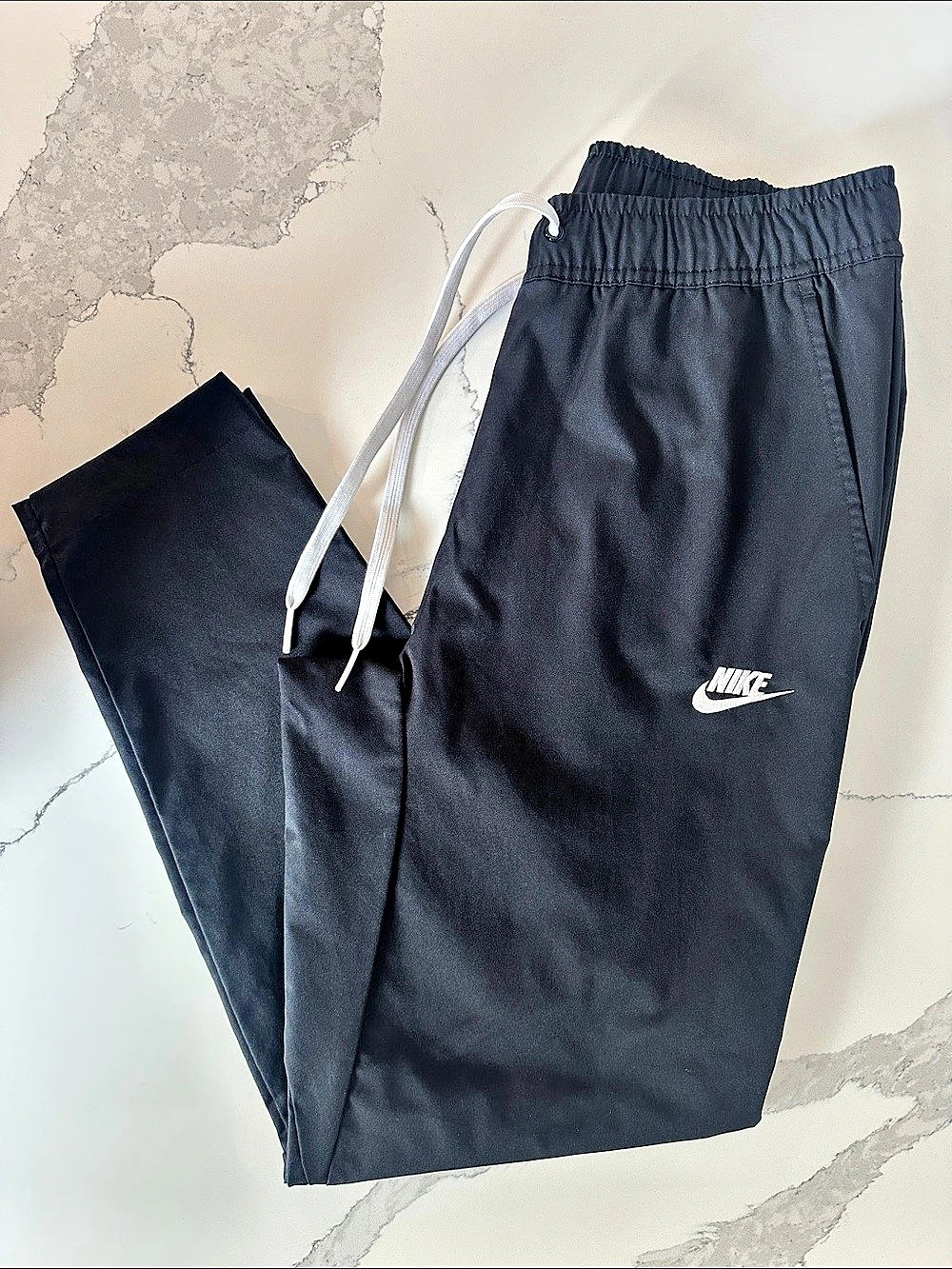 Nike Tech Woven Black Track Pants Men’s Size Small